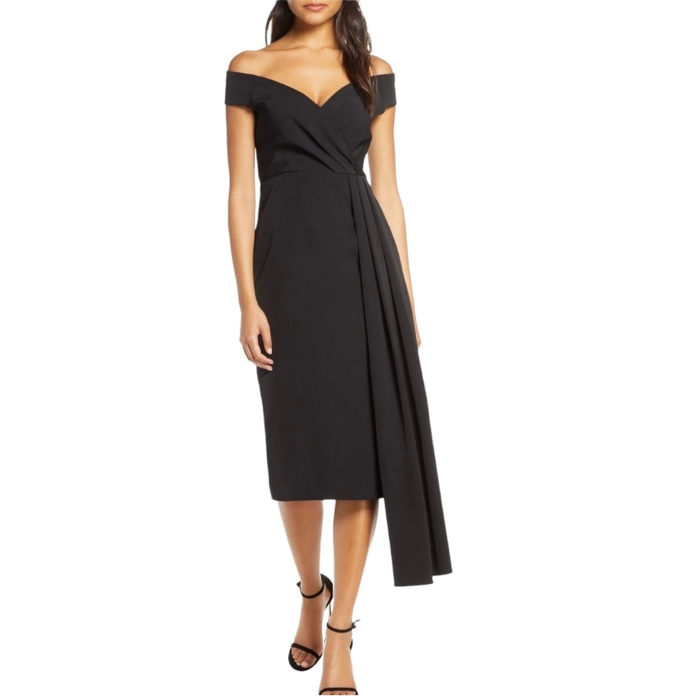 Eliza J Black OTS Evening/Cocktail Dress Sz 2